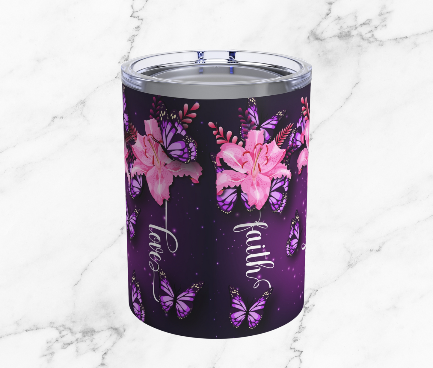 Faith Hope Love 10oz Tumbler