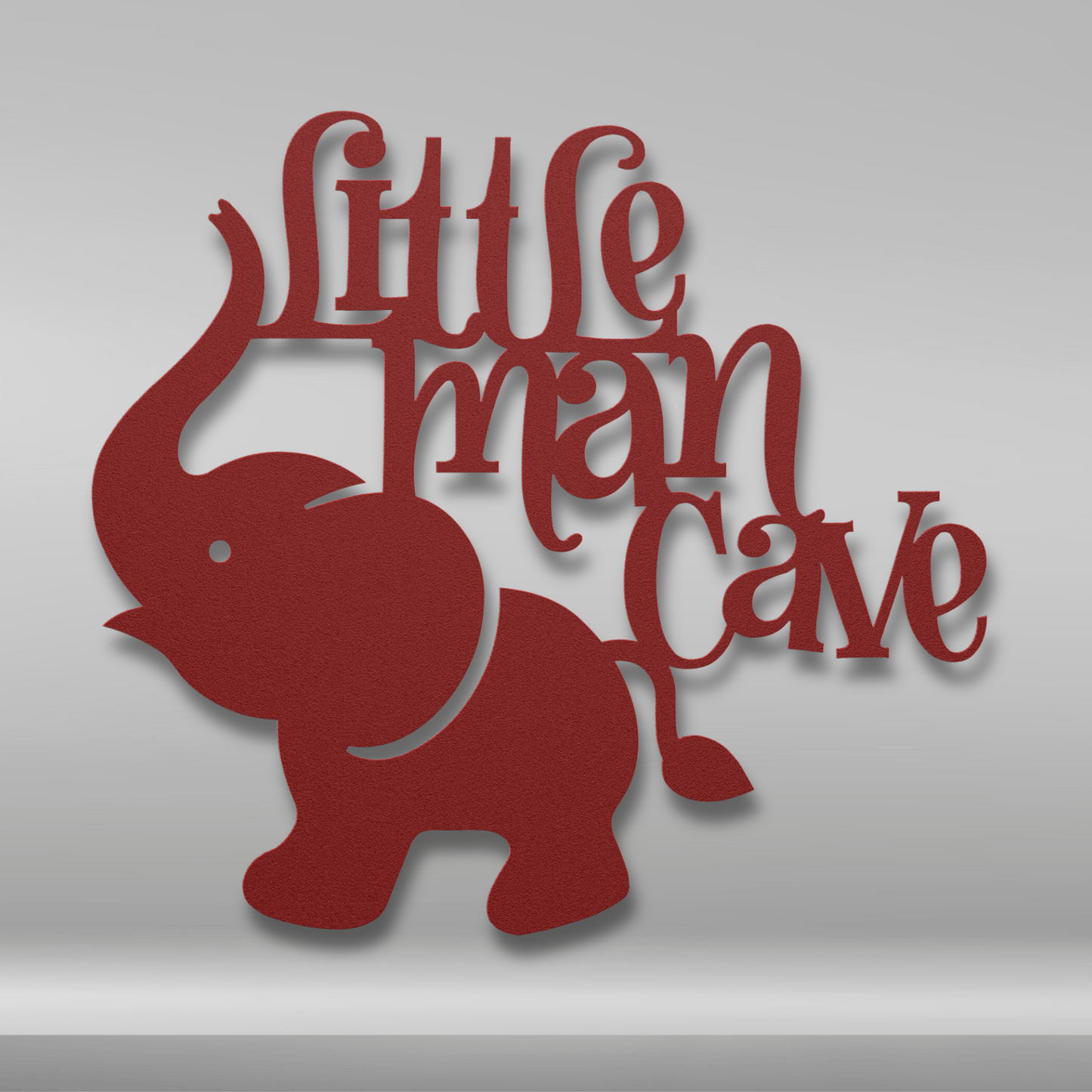 Little Man Cave Metal Sign