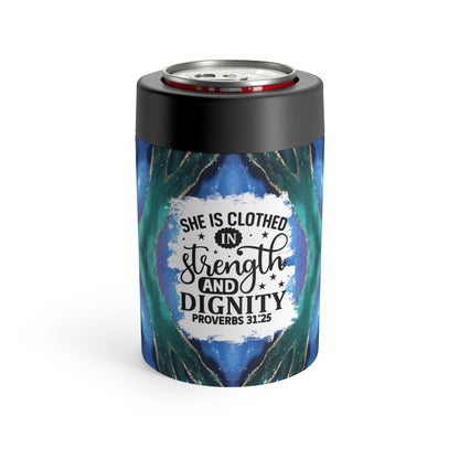 She is Clothed 12oz Can Holder