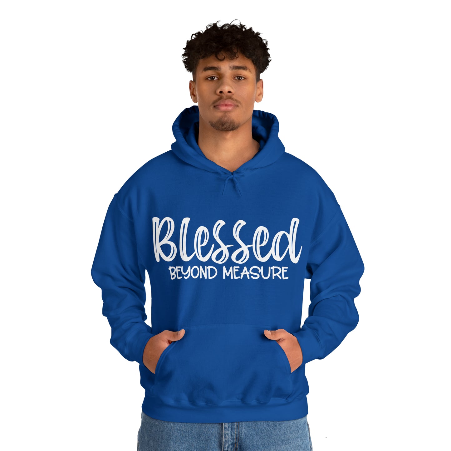 Blessed Beyond Measure Unisex Heavy Blend™ Hooded Sweatshirt