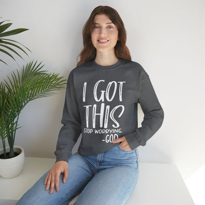I Got This - God Unisex Heavy Blend™ Crewneck Sweatshirt