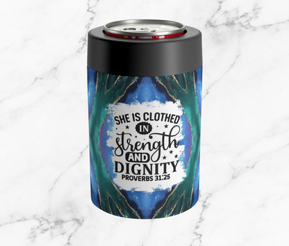 She is Clothed 12oz Can Holder