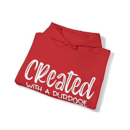 Created With A Purpose Unisex Heavy Blend™ Hooded Sweatshirt