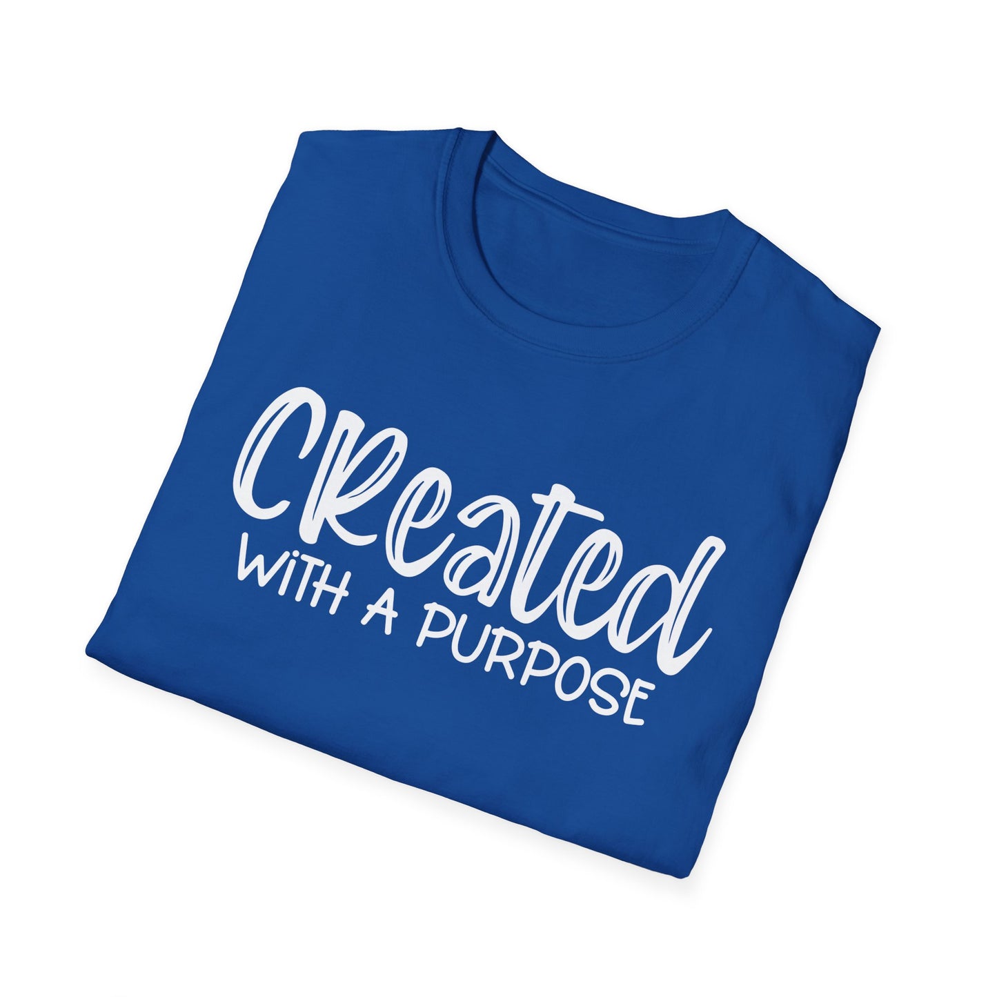 Created With A Purpose Unisex Softstyle T-Shirt