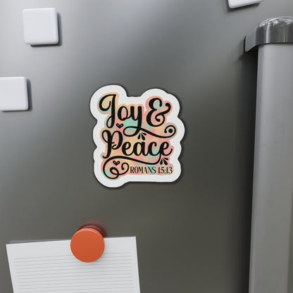 Joy & Peace Die-Cut Magnets