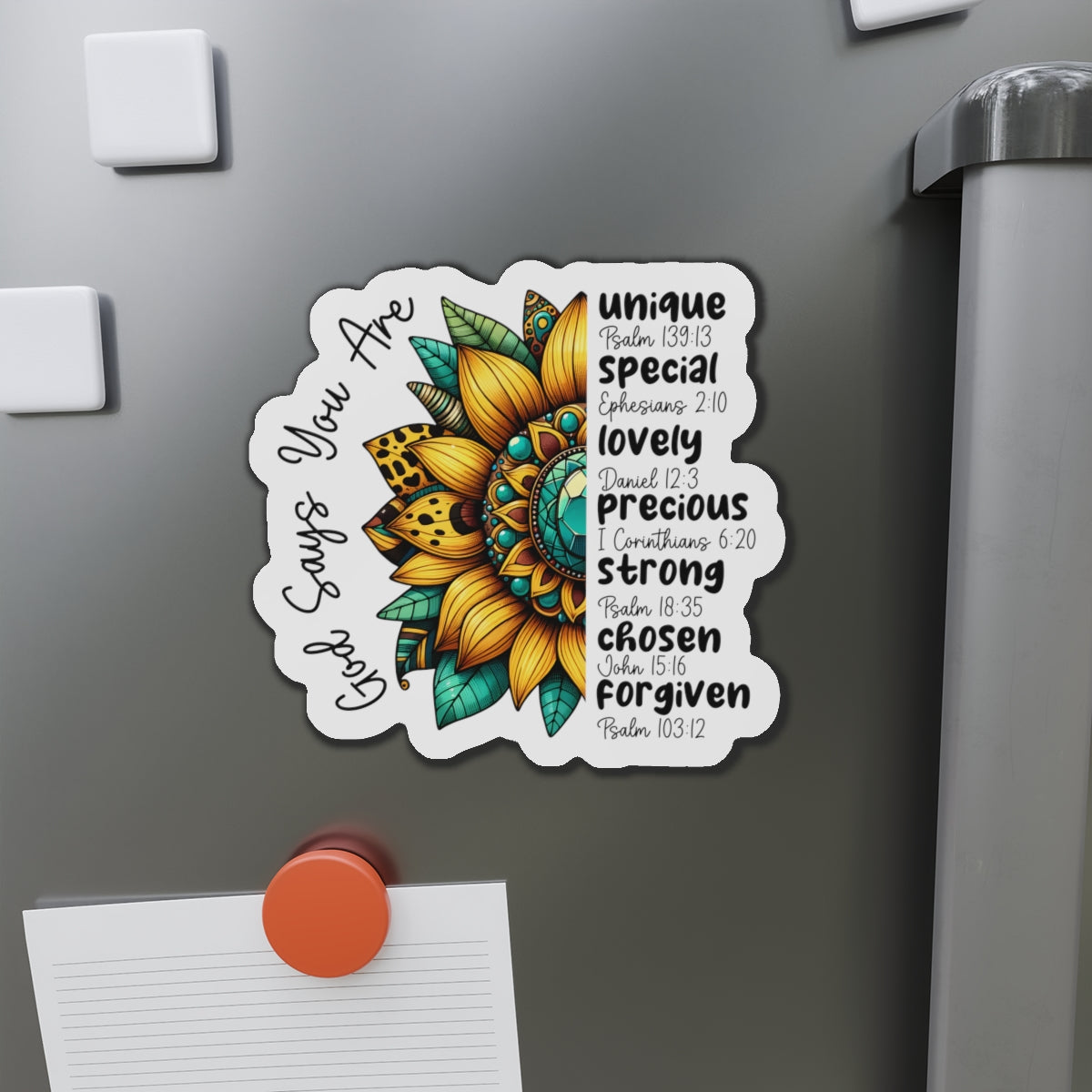 God Says You Are...Die-Cut Magnets