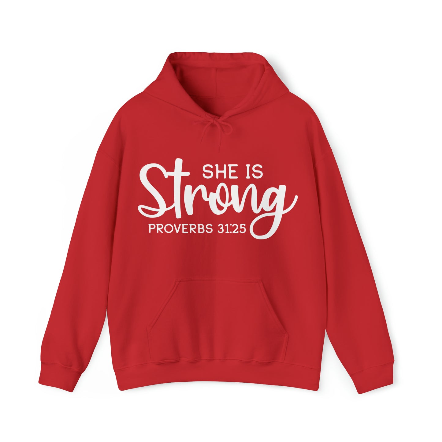 She Is Strong Unisex Heavy Blend™ Hooded Sweatshirt