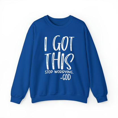 I Got This - God Unisex Heavy Blend™ Crewneck Sweatshirt