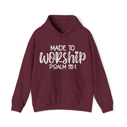 Made To Worship Unisex Heavy Blend™ Hooded Sweatshirt
