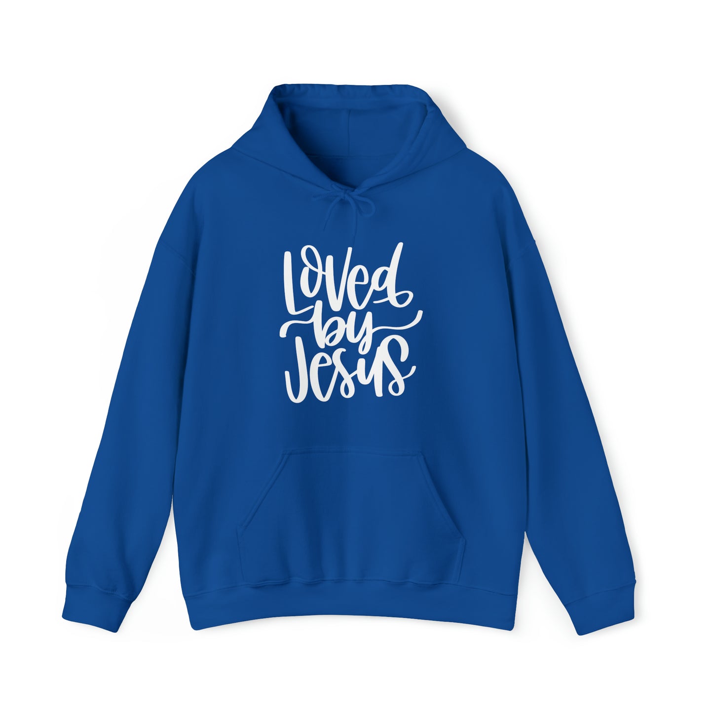 Loved By Jesus Unisex Heavy Blend™ Hooded Sweatshirt