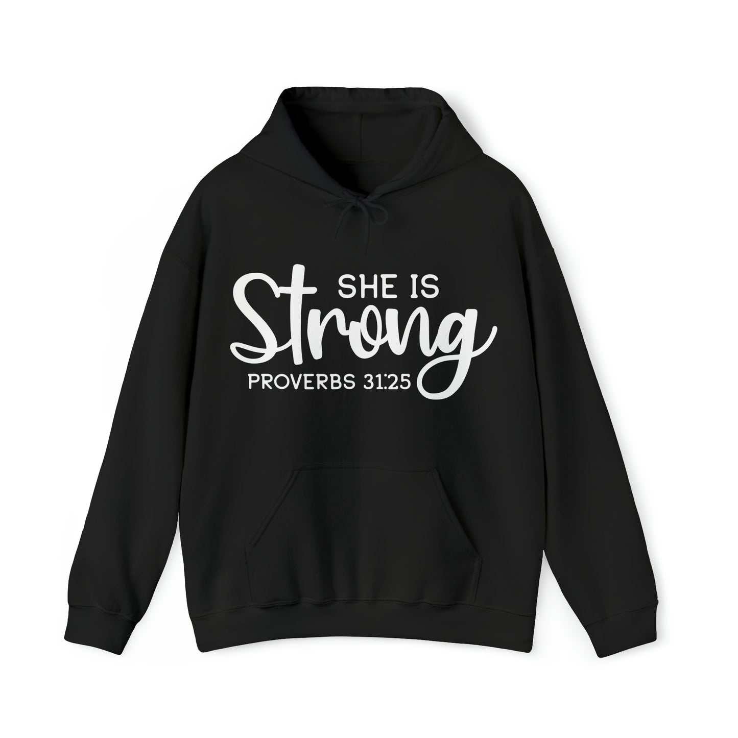 She Is Strong Unisex Heavy Blend™ Hooded Sweatshirt