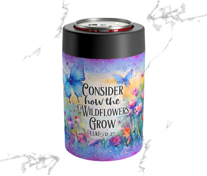 Wildflowers 12oz Can Holder