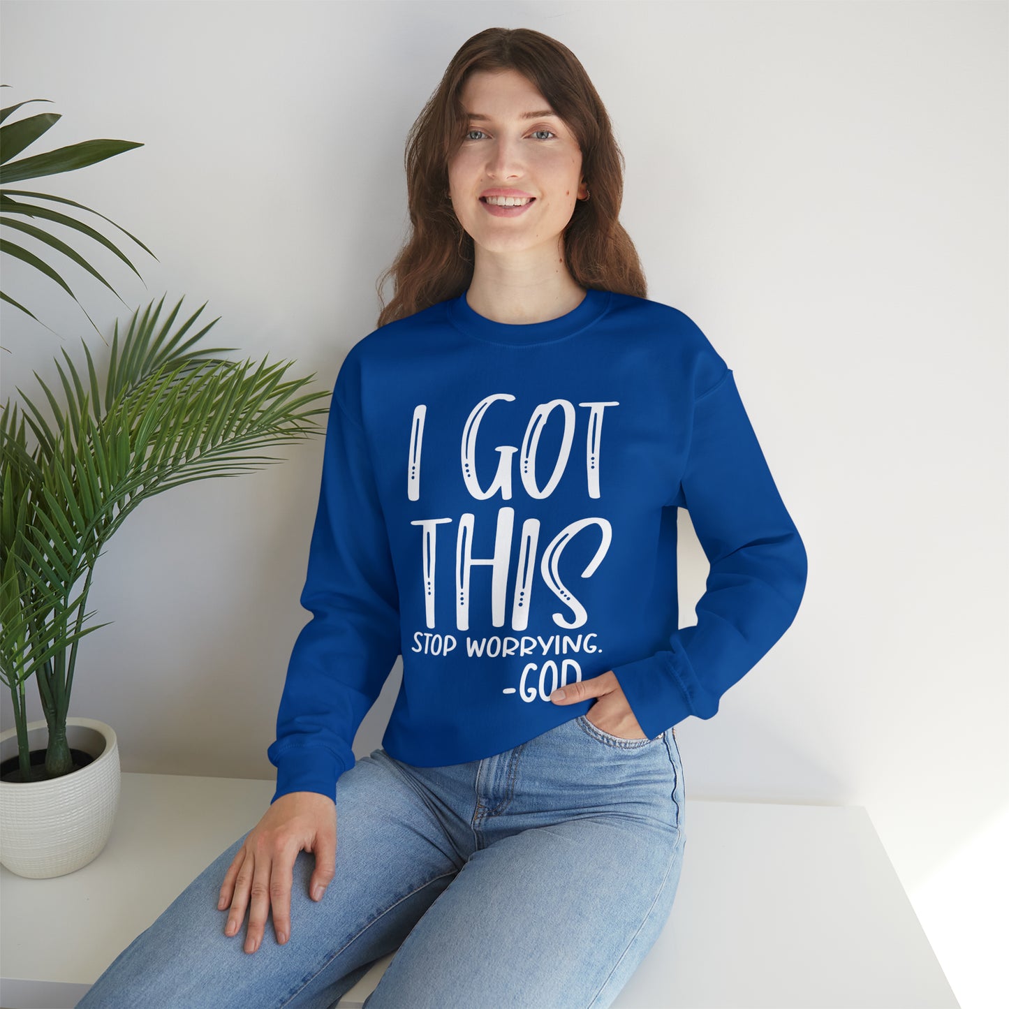I Got This - God Unisex Heavy Blend™ Crewneck Sweatshirt