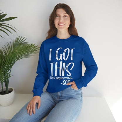 I Got This - God Unisex Heavy Blend™ Crewneck Sweatshirt