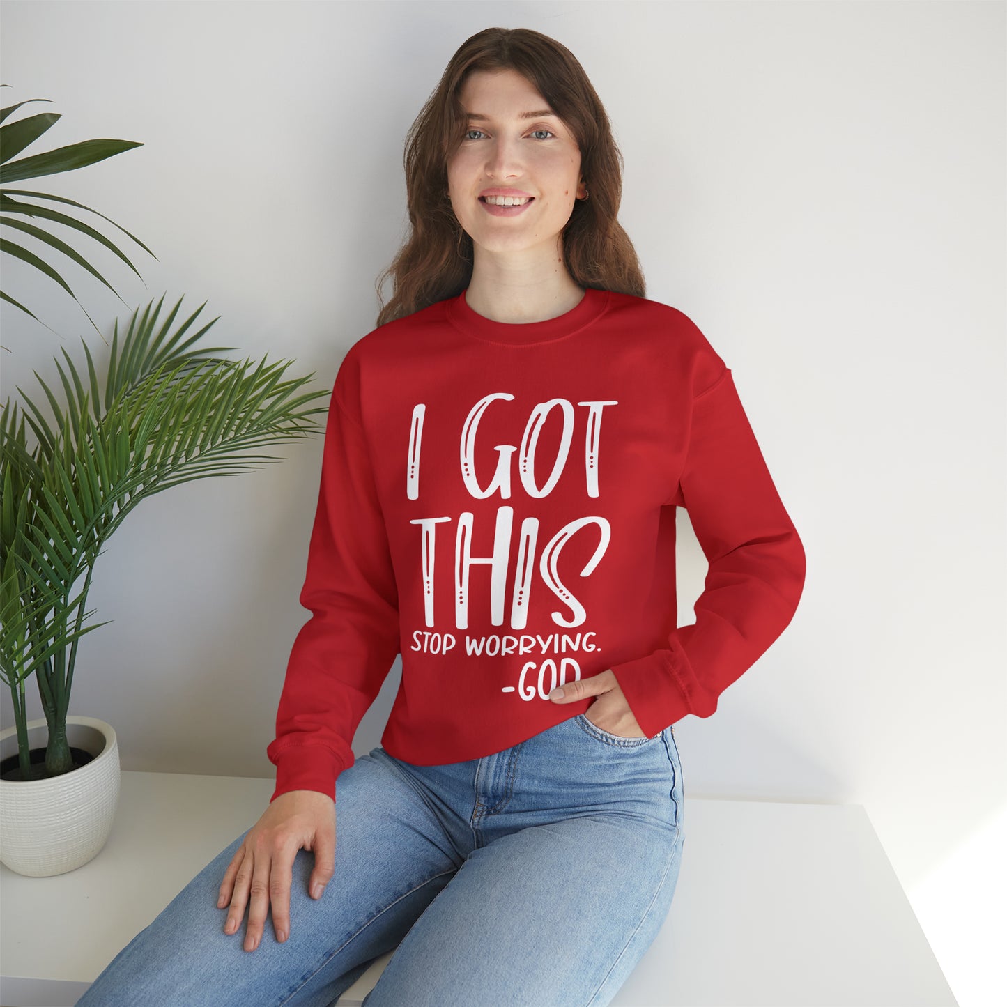 I Got This - God Unisex Heavy Blend™ Crewneck Sweatshirt