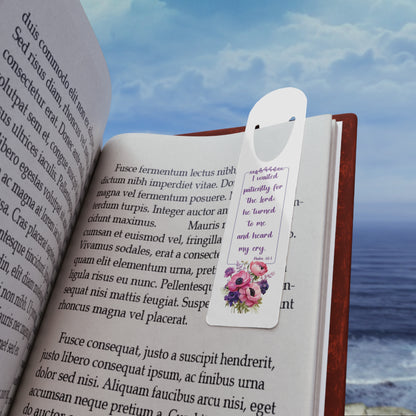 Waited Patiently Aluminum Bookmark