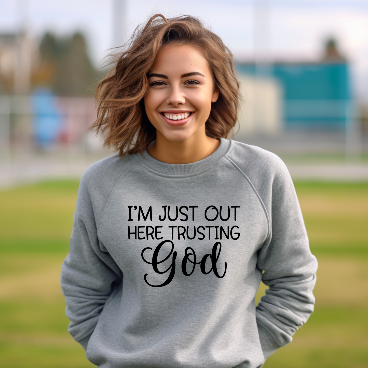 Trusting God Crewneck Sweatshirt