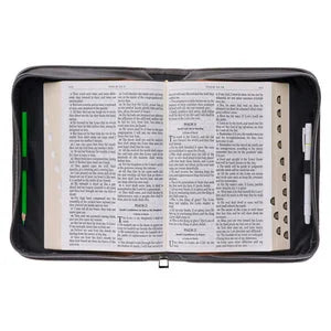 Blessed Are The Pure Personalized PU Leather Christian Bible Book Cover