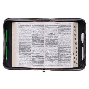 Seek and Find Me Personalized PU Leather Christian Bible Book Cover