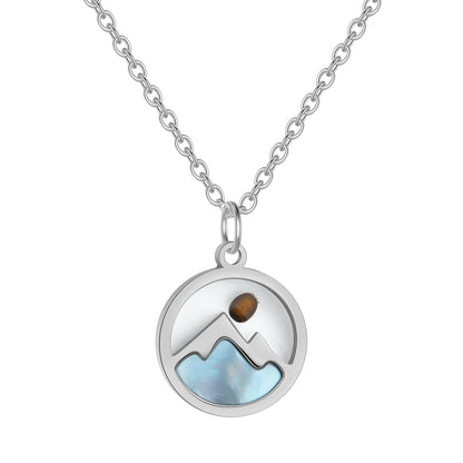 Mustard Seed Stainless Steel Necklace for Women Faith Can Move Mountains