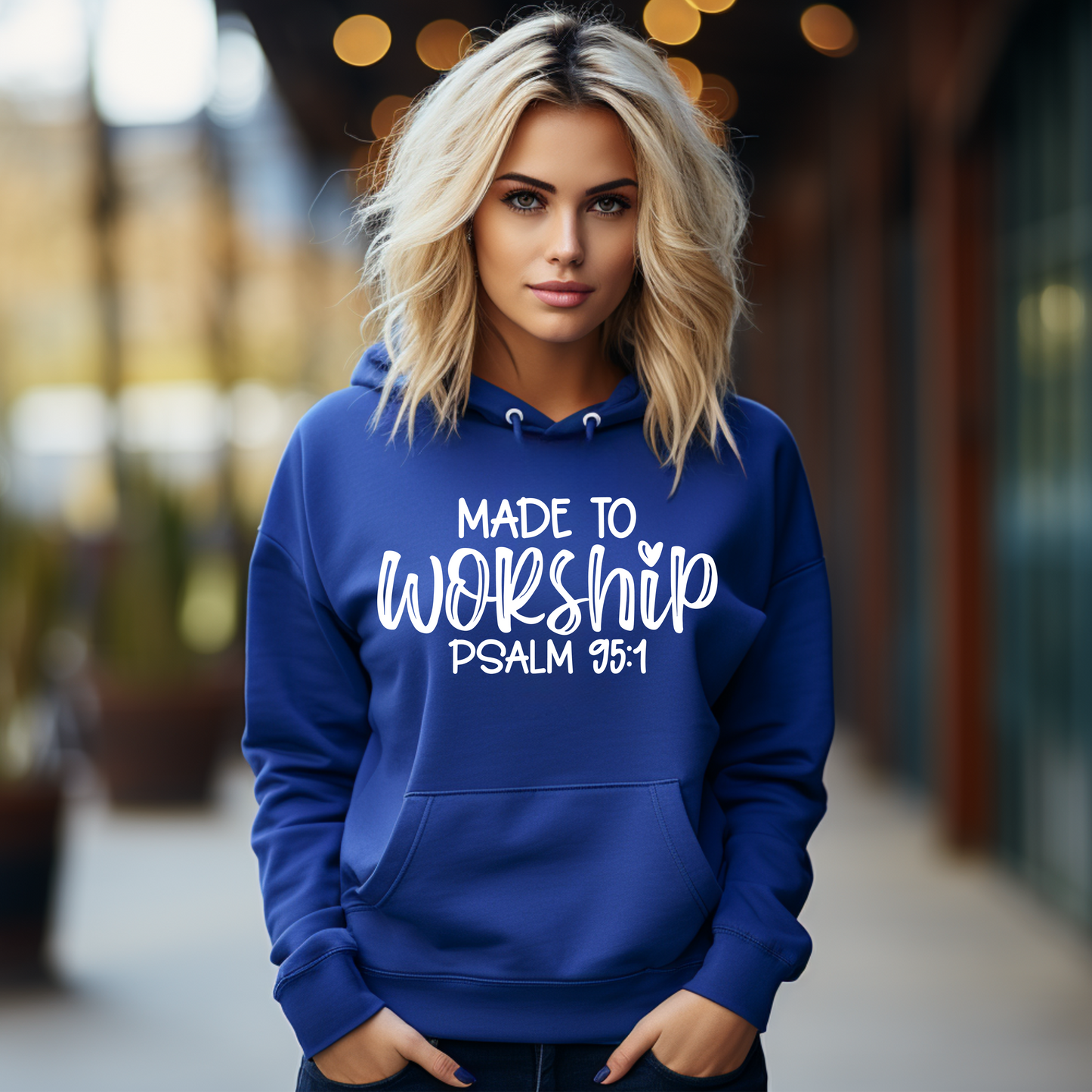 Made To Worship Unisex Heavy Blend™ Hooded Sweatshirt