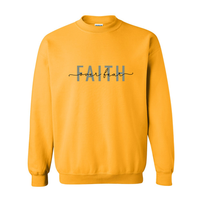 Faith Over Fear Crewneck Sweatshirt