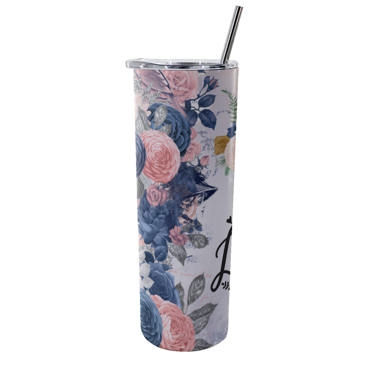 Oh How He Loves Us Tumbler With Stainless Steel Straw 20oz