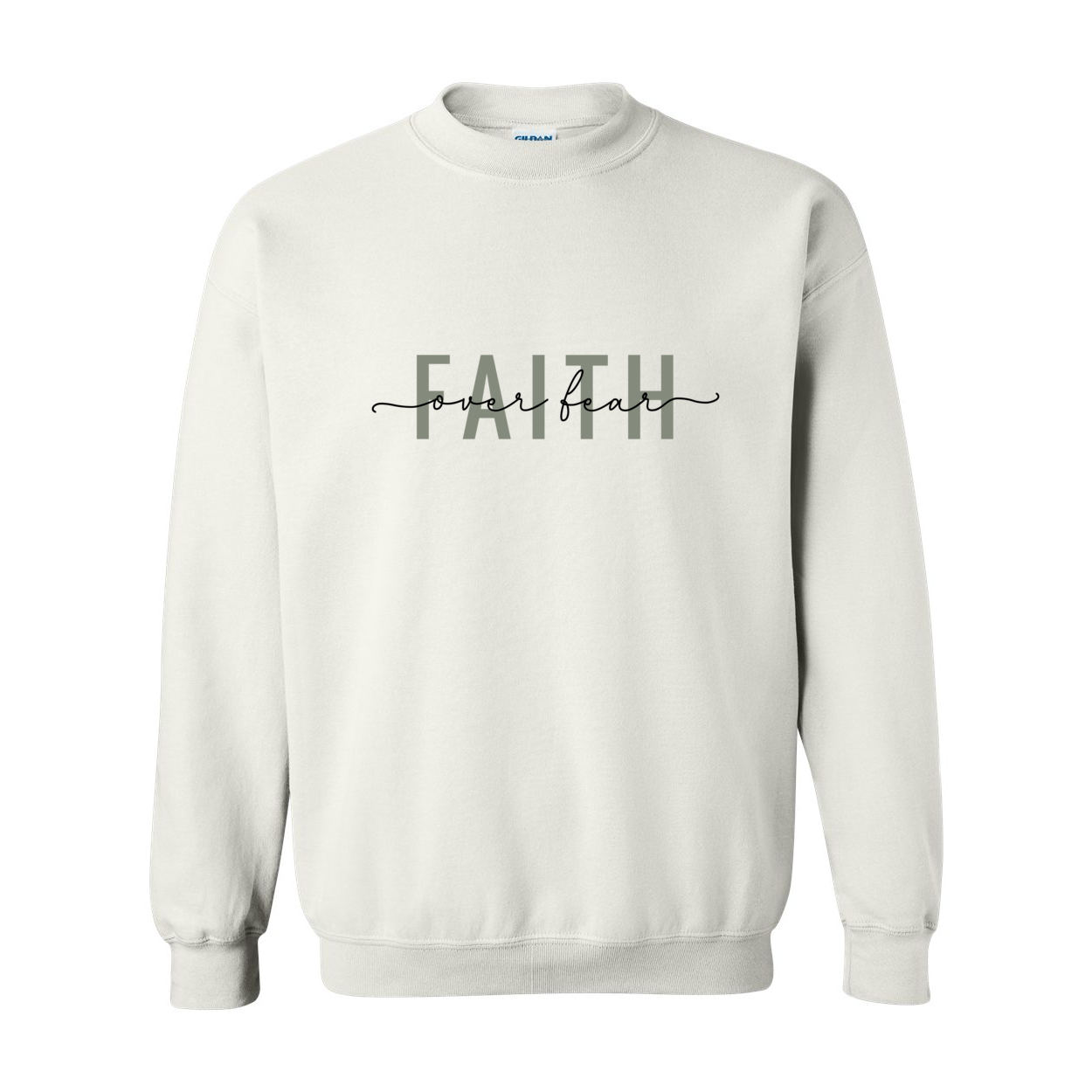 Faith Over Fear Crewneck Sweatshirt