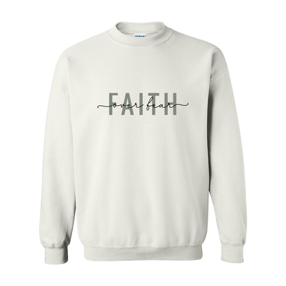 Faith Over Fear Crewneck Sweatshirt