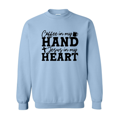 Coffee and Jesus Crewneck Sweatshirt