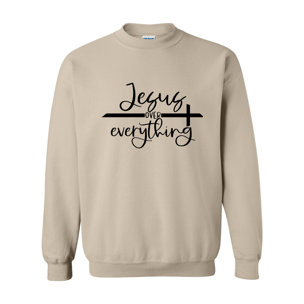 Jesus Over Everything Crewneck Sweatshirt
