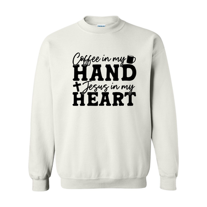 Coffee and Jesus Crewneck Sweatshirt