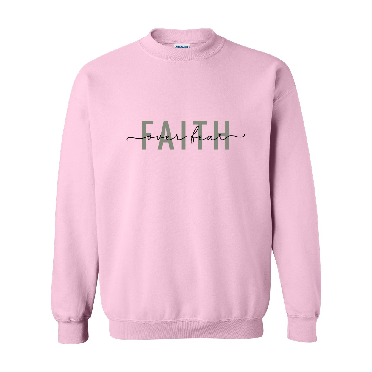 Faith Over Fear Crewneck Sweatshirt